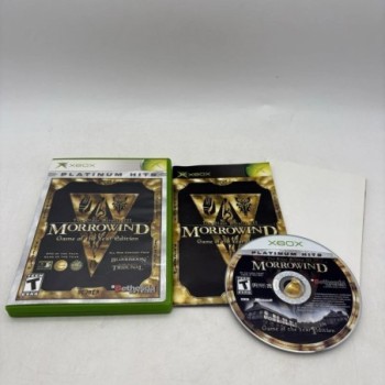 THE ELDER SCROLLS III MORROWIND XBOX