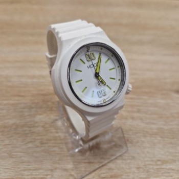 MONTRE NIGHT OWL BLANC VERT QUARTZ 42MM