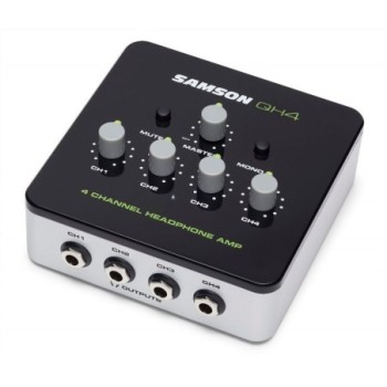 SAMSON QH4 4-CHANNEL HEADPHONE AMPLIFIER