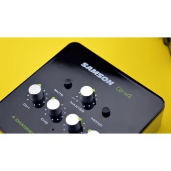 SAMSON QH4 4-CHANNEL HEADPHONE AMPLIFIER