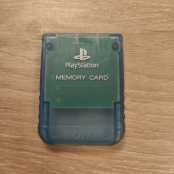 SONY CARTE MEMOIRE TRANSPARENT BLEU -  PS1