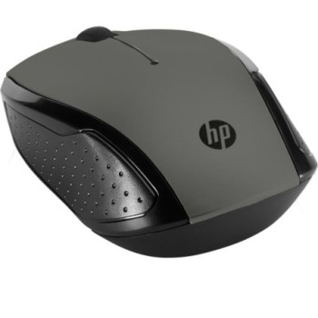 HP 220 Wireless Mouse Contoured and Ergonomic Blue LED Technology Black Black HP 220 Mouse