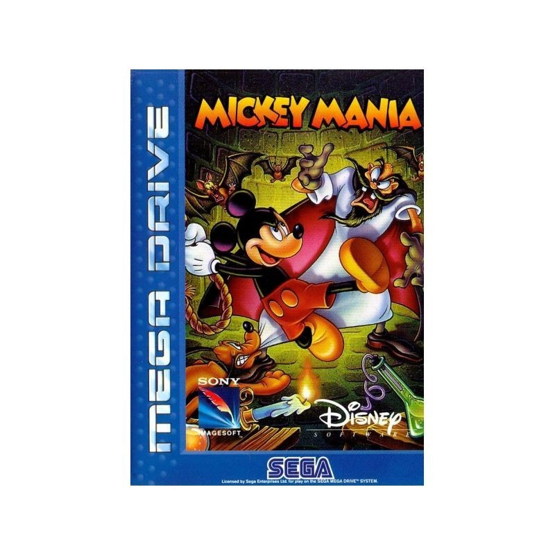 MICKEY MANIA MEGA DRIVE