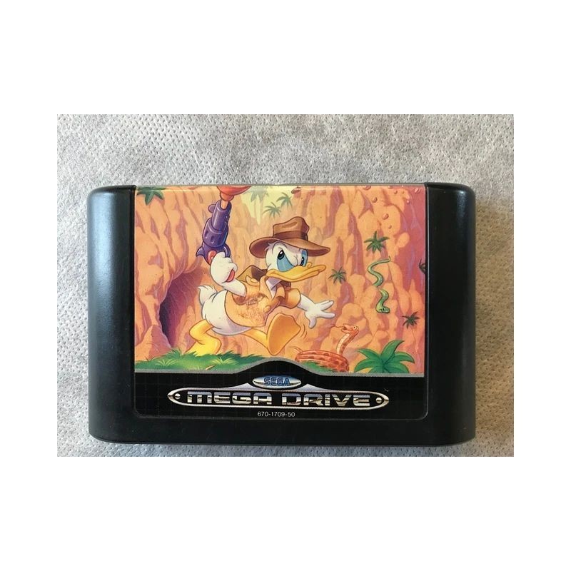 JEU SEGA MEGADRIVE QUACKSHOT CARTOUCHE SEUL