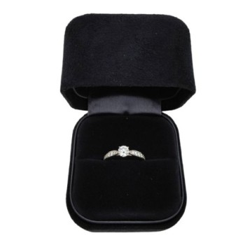 BAGUE TIFFANY HARMONY PT 950 T46 2.31gr DMT 0.30ct