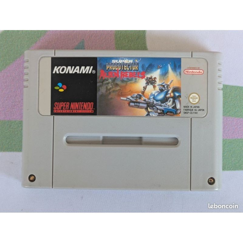 SUPER PROBOTECTOR ALIEN REBELS SNES (JEU SEUL)