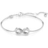 Swarovski Hyperbola Bracelet, Infinity, White
