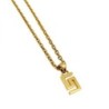 COLLIER VERSACE GRECA PLATED  50 A 55 CM