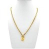 COLLIER VERSACE GRECA PLATED  50 A 55 CM