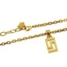 COLLIER VERSACE GRECA PLATED  50 A 55 CM