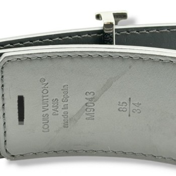 Ceinture LV Initiales 40mm Réversible M9043V 85/34 FULL SET 2025