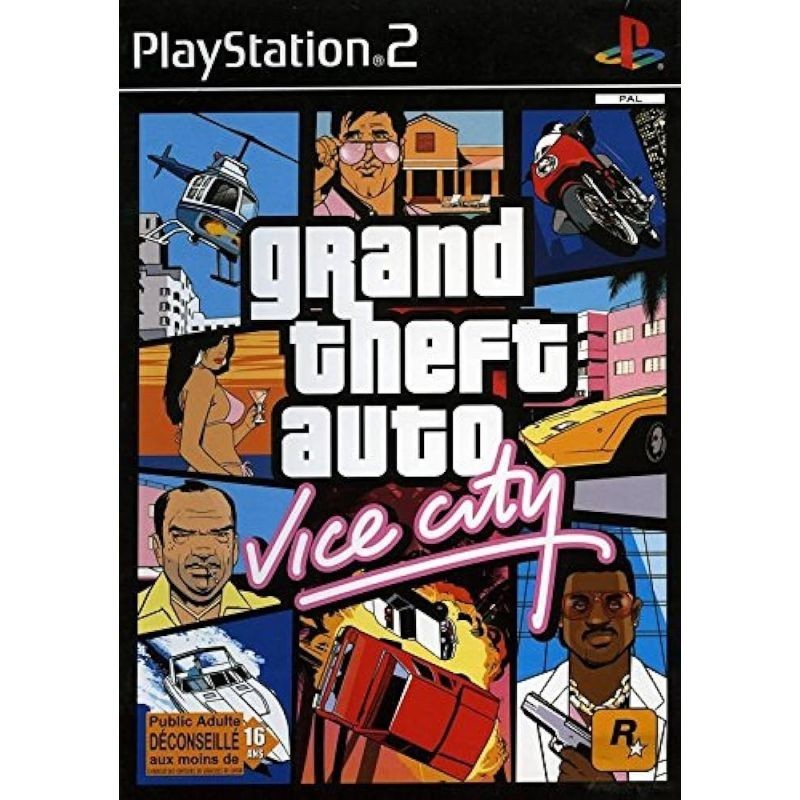 GTA GRAND THEFT AUTO VICE CITY - PS2
