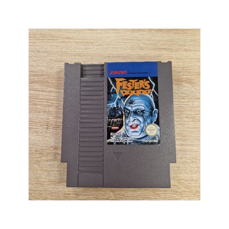 FESTER S QUEST NES  - CARTOUCHE SEULE -