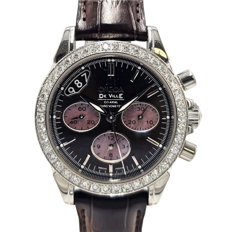 MONTRE OMEGA DE VILLE  CO-AXIAL DIAMANTS