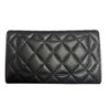 CHANEL PORTEFEUILLE CLASSIQUE RABAT CUIR GRAINE