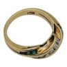 BAGUE OR 18CT + DTS 4.24 GR T51