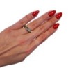 BAGUE OR 18CT + DTS 4.24 GR T51