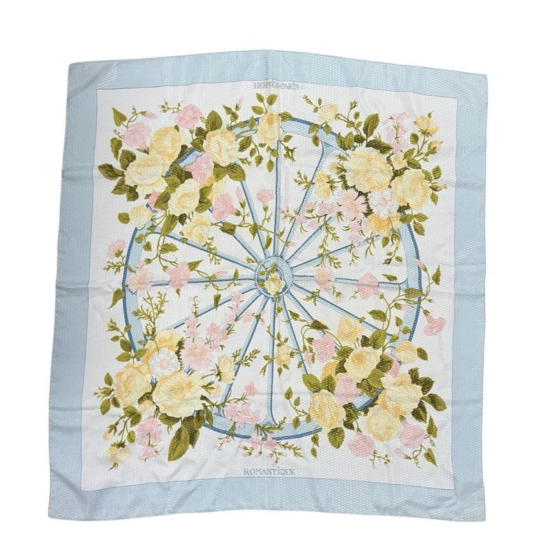 CARRE HERMES VINTAGE ROMANTIQUE