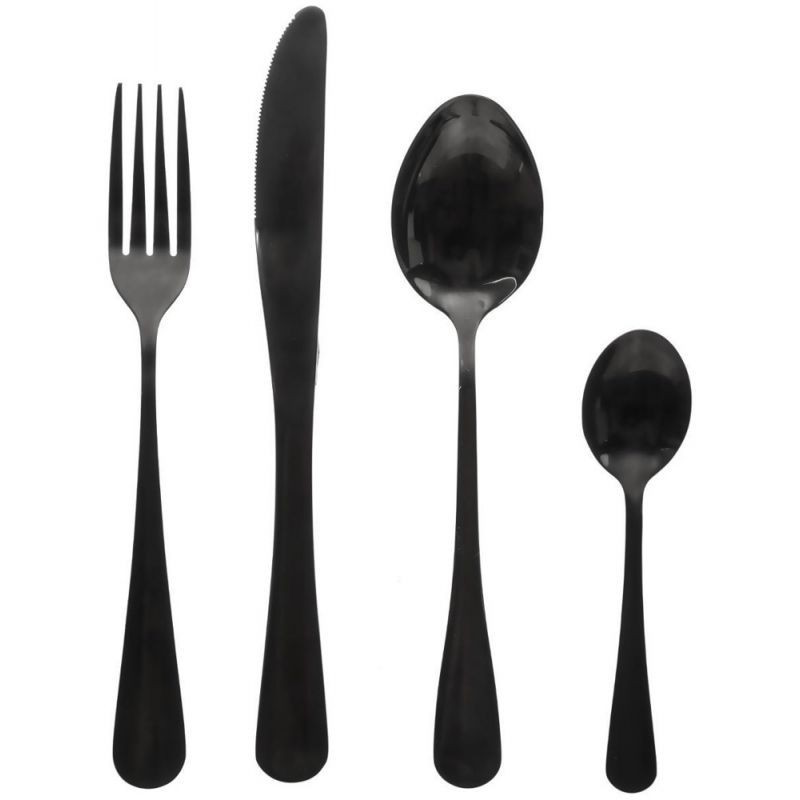 Secret De Gourmet, Besteck Shadow - 16 Elemente Für 4 Personen