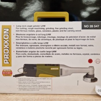 MEULEUSE D'ANGLE À LONG COL PROXXON 28547 LHW 230 VOLTS EN COFFRET OCC