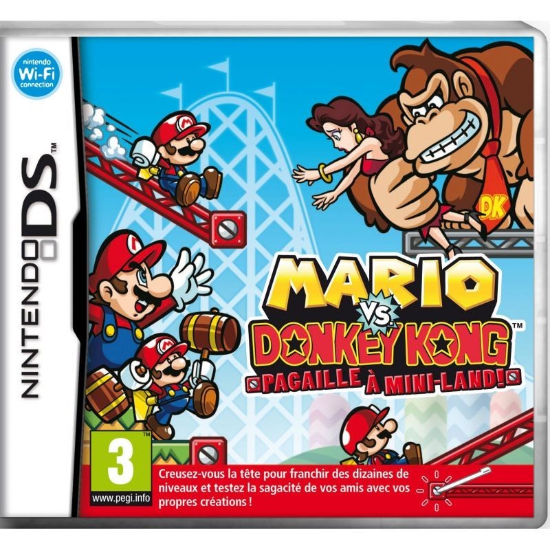 MARIO VS. DONKEY KONG PAGAILLE  MINI-LAND - DS COMPLET