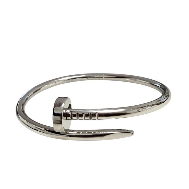 BRACELET CARTIER JUSTE UN CLOU CLASSIQUE T15  Or Blanc 750 RHODIE
