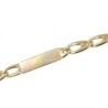 BRACELET 3 ORS 11.35GR 18K 21CM 0,5 CM DE LARGEUR