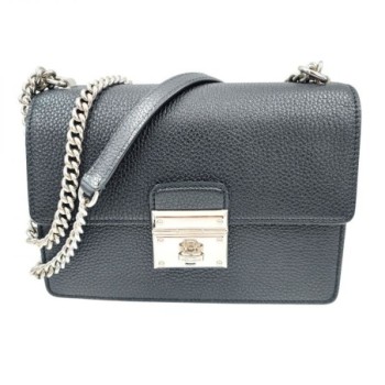 SAC DOLCE & GABBANA ROSALIA BLACK 22 X 14 X 12 CM