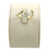 BAGUE OR JAUNE ET BLANC 18CT 5.06GR DTS T54