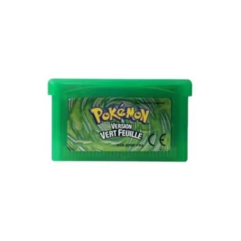 POKEMON VERSION VERT FEUILLE GBA CARTOUCHE SEULE