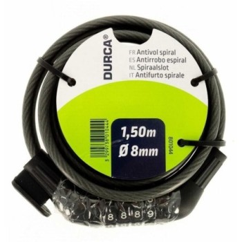 Durca ANTIVOL SPIRALE CODE D8 1.5m 801044