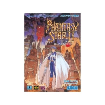 PHANTASY STAR 2 MEGA DRIVE JAP SANS NOTICE