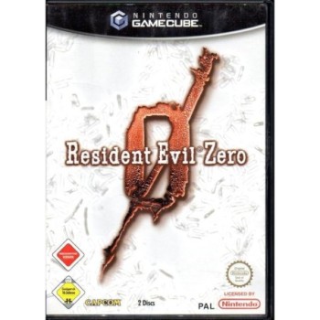 RESIDENT EVIL ZERO - GAMECUBE + NOTICE