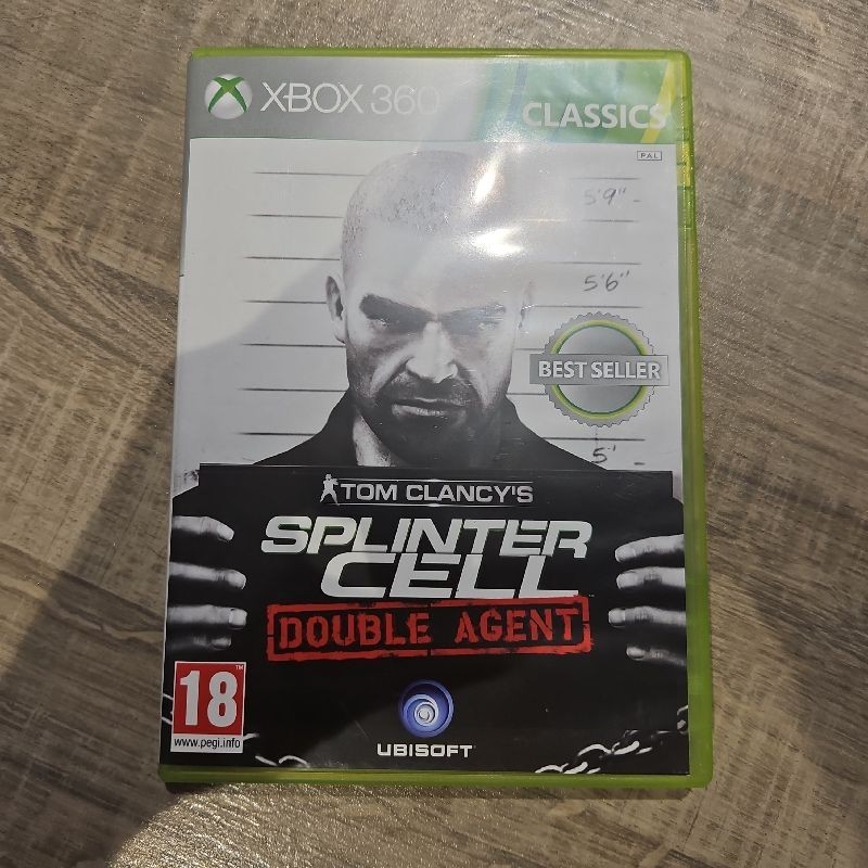 TOM CLANCYS SPLINTER CELL DOUBLE AGENT XBOX360