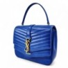 SAC A MAIN SAINT LAURENT CLASSIC MONOGRAM BABY BLUE