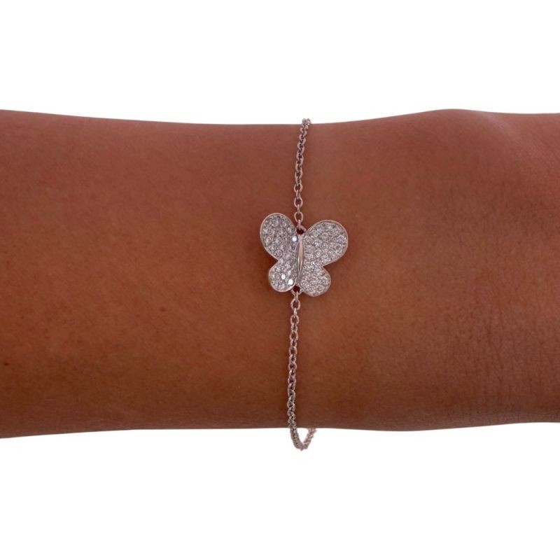 BRACELET OR 18CT ET DIAMANT MORGANE BELLO