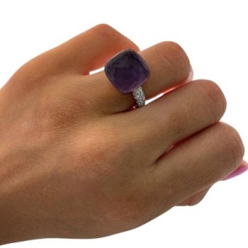 BAGUE POMELLATO DIAMANTS OR 18CT  T48