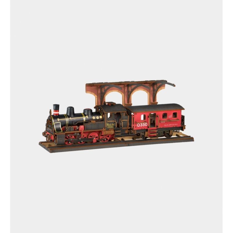 ROETGS01 Steam Journey Classic 3D Wood Puzzles