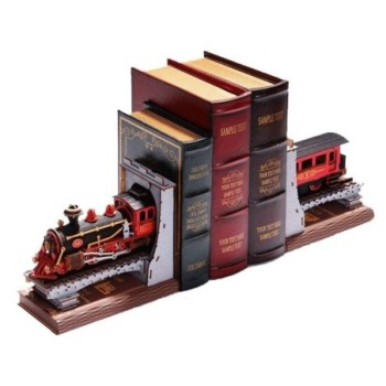 Rolife Century Train 3D Wooden DIY Miniature Bookend Kit