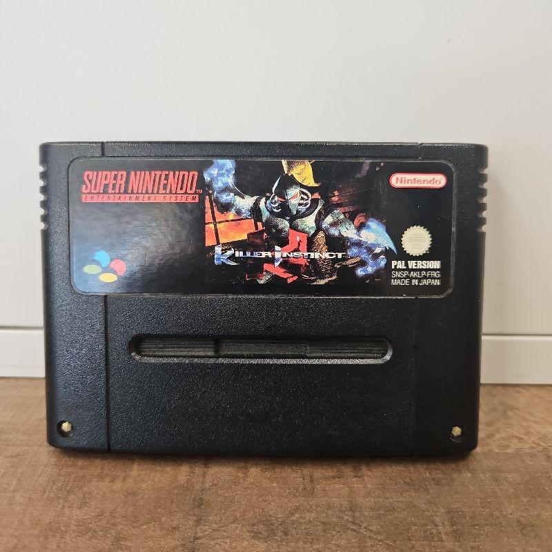 KILLER INSTINCT SUPER NINTENDO SNES