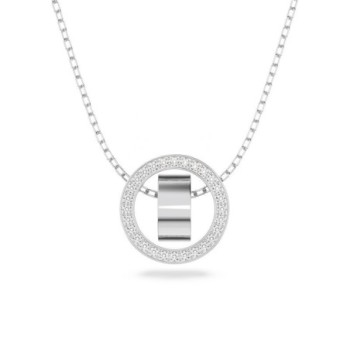 PENDENTIF SWAROVSKI DEXTERA TAILLE RONDE  BLANC