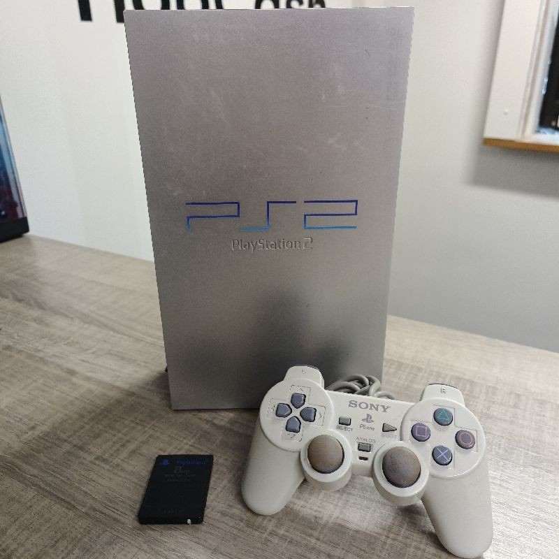 CONSOLE PS2 FAT GRISE + 1 MANETTE PS1