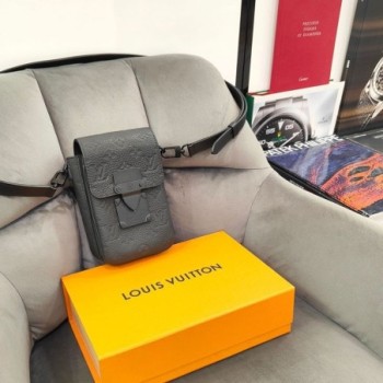 PORTEFEUILLE LOUIS VUITTON S-LOCK VERTICAL WEARABLE