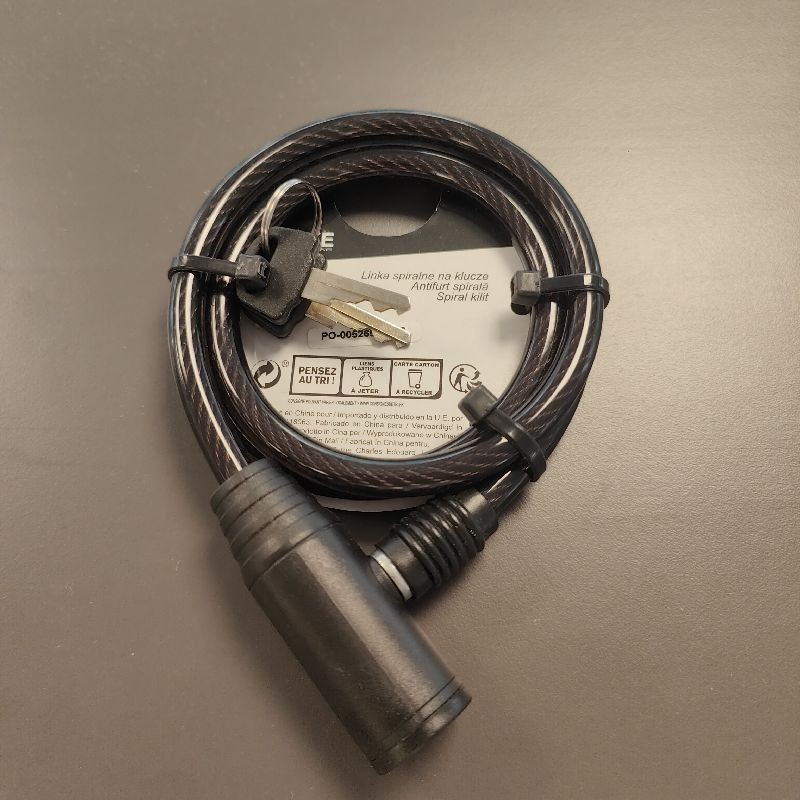 ANTIVOL SPIRALE 811000 80CM 8MM