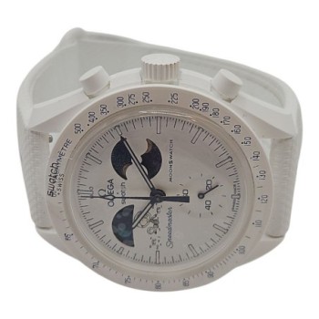 OMEGA X SWATCH MISSION TO EARTHPHASE MOONSHONE GOLD FULLSET