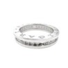 BAGUE BULGARI B.ZERO OR BLANC 18CT DIMANTS 7.43GR T53