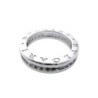 BAGUE BULGARI B.ZERO OR BLANC 18CT DIMANTS 7.43GR T53