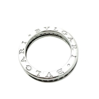 BAGUE BULGARI B.ZERO OR BLANC 18CT DIMANTS 7.43GR T53