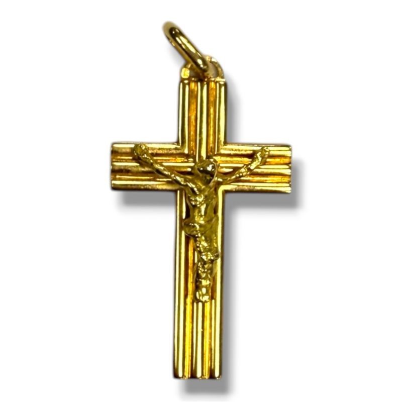 CROIX OR JAUNE 19CT (800/1000) 5.37GRS 4.5 X 2 CM