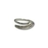 BAGUE OR BLANC 18CT DMNTS 1.84GRS T.53 + CERTIF